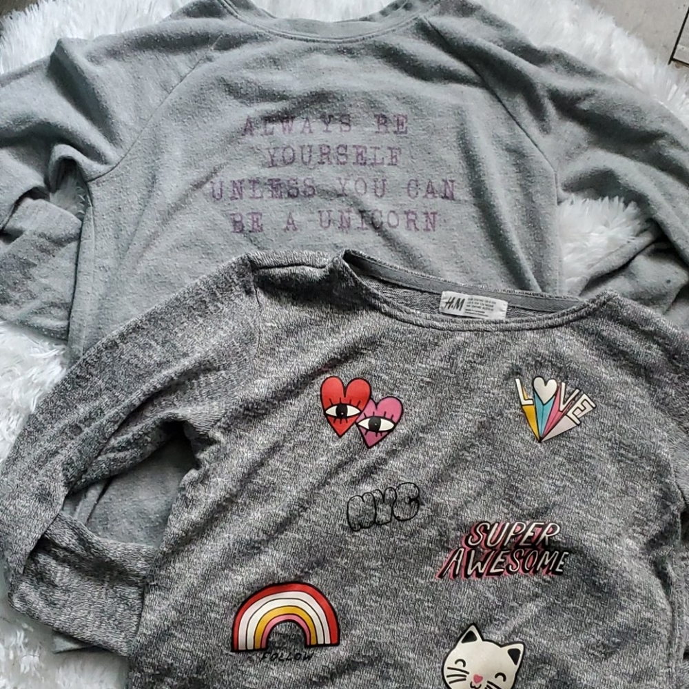 Cute long sleeve bundle shirts